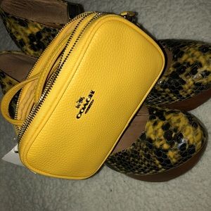 Coach cross body purse